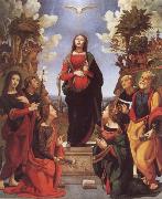 Immaculate Conception and Six Saints, Piero di Cosimo